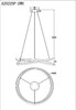 Миниатюра фото подвесной светодиодный светильник arte lamp presto a2522sp-2wh | 220svet.ru